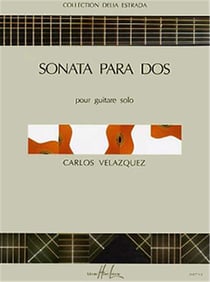 Sonata para dos - partition guitare