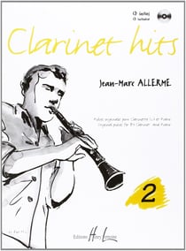 Clarinet hits (CD inclus) - Clarinette et Piano - Volume 2