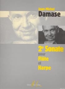 Sonate n°2 - flûte et harpe - partition flûte harpe