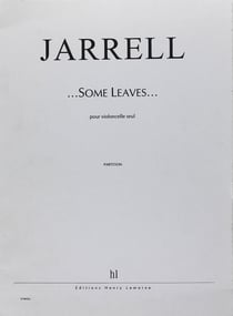 Some leaves - partition violoncelle
