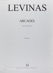 Arcades --- alto et piano