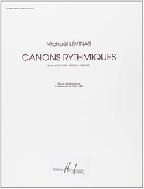 Canons rythmiques --- violoncelle et piano (prepare)