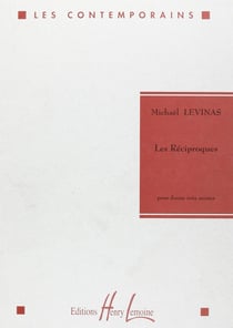 Les reciproques --- 12 voix solistes a cappella
