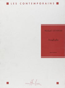 Anaglyphe - partition Piano