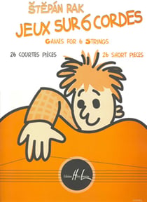 Jeux sur 6 cordes - partition guitare