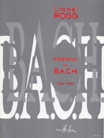 Méditation sur B.A.C.H. - partition orgue
