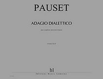 Adagio dialettico - partition saxophone, percussion