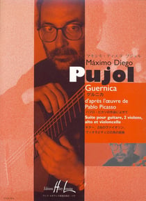Guernica - partition guitare et quatuor à cordes