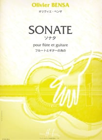 Sonate - partition flûte et guitare