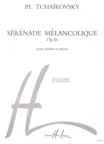 Sérénade mélancolique - partition violon et piano