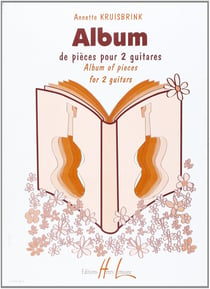 Album de pièces (2) - partition guitare