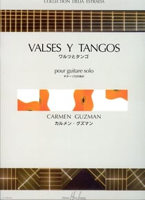 Valses y tangos - partition guitare