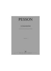 Cinq Chansons - partition mezzo soprano