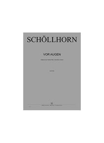 Vor Augen - partition récitant, flûte, violon