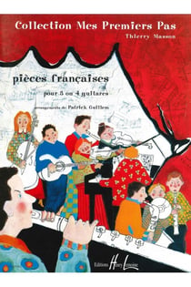 Pièces françaises - partition guitare