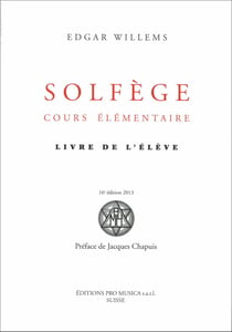 Solfège, cours élémentaire - livre de l'élève