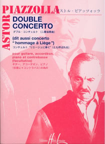 Double concerto --- guitare, accordeon, piano et contrebasse ad lib. - materiel