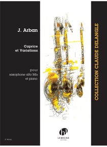 Caprice et Variations - partition saxophone MIB