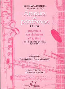Amour et printemps - partition flûte ou clarinette