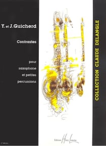 Contrastes - partition saxophone et percussions