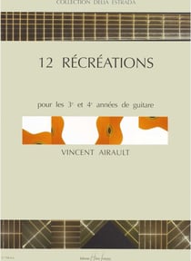 12 Récréations - partition guitare