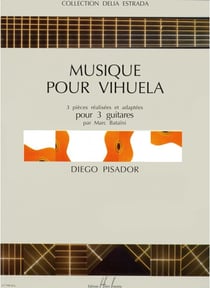 Musique pour vihuela - méthode guitare