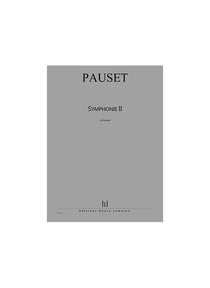 Symphonie II - La Liseuse - partition voix