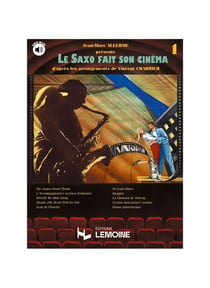 Le Saxophone fait son cinéma Vol.1 - partition saxophone