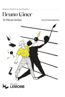 Pièces faciles (10) - partition percussion - débutant