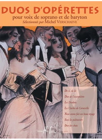 Duos d'opérettes - partition soprano, baryton