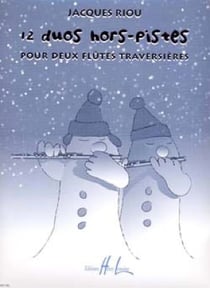 Duos hors-pistes (12) - partition flûte