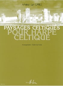 Paysages celtiques - partition harpe
