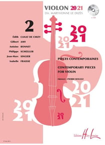 Violon 20-21 Vol.2 (+CD) - partition violon