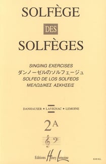 Solfège des Solfèges Vol.2A (sans accompagnement) - méthode Solfège