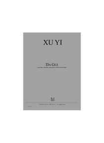 Da Gui - partition flûte, clarinette, percussion