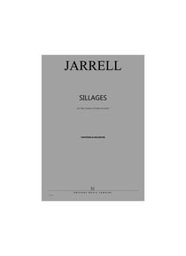 Sillages - Congruences II - partition flûte, rmonica
