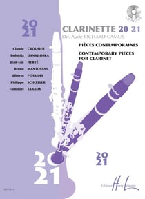Clarinette 20-21 (+CD) - partition clarinette