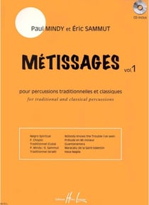 Métissages Vol.1 (+CD) - partition percussion