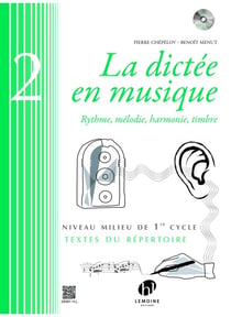 La dictée en musique Vol.2 - milieu du 1er cycle (+CD) -   - cycle 1