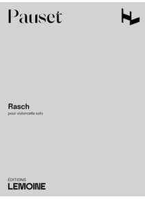Rasch - partition violoncelle