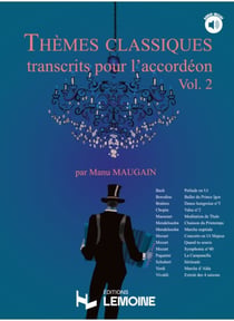 Thèmes Classiques Volume 2 - partition accordéon