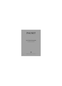 Les voix humaines - partition clarinette, trio