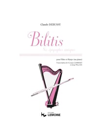 Bilitis – 6 Épigraphes antiques - partition flûte