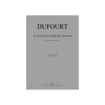 Au plus haut faîte de l'instant - partition hautbois