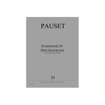Symphonie IV – Der Geograph - partition Piano