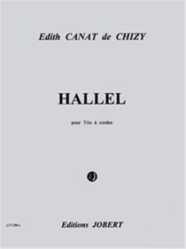 Hallel - partition trio a cordes