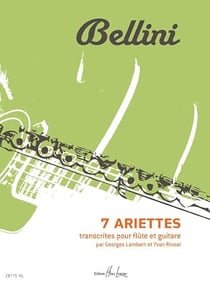 7 Ariettes - partition flûte et guitare