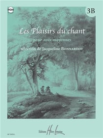 Les Plaisirs du chant Vol.3B - partition voix