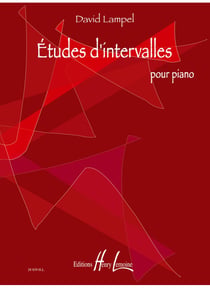 Études d'intervalles - partition Piano