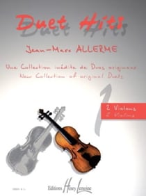 Duet Hits pour 2 violons - partition violon
